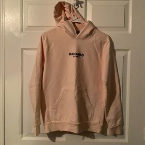 Banana monkeys, hoodie, kids size large NWOB